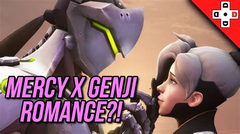 Mercy X Genji Romance Valentines Voicelines Overwatch Youtube