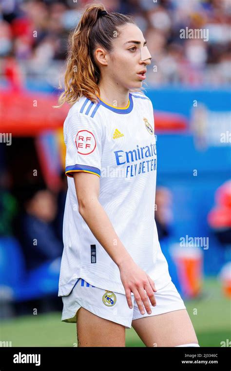 BARCELONA - MAR 13: Olga Carmona in action during the Primera Iberdrola ...