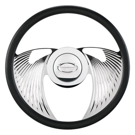 Billet Specialties® 2 Spoke Standard Series Eagle Style Steering Wheel