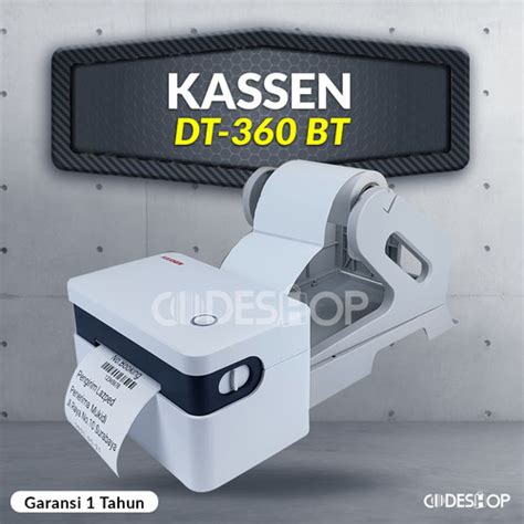 Jual Printer Barcode Cetak Thermal Kassen Dt Usb Bluetooth Dt