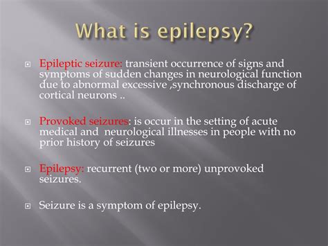 Ppt Epilepsy Powerpoint Presentation Free Download Id 9113495