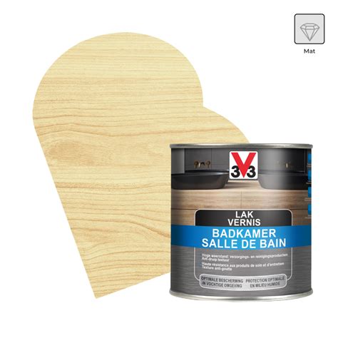 Vernis Pour Meuble Et Boiserie De Salle De Bain Incolore Mat L V