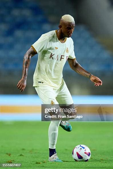 Anderson Talisca of Al Nassr in action during the pre-season friendly ...