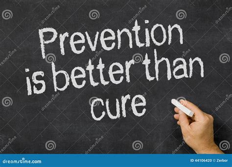 Prevention Is Better Than Cure Stock Illustration Illustration Of Care Prevent 44106420