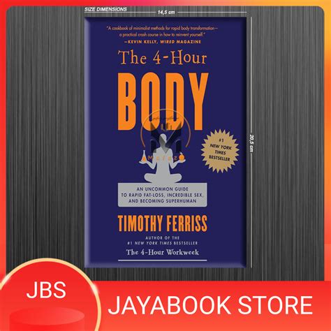 Jual The 4 Hour Body By Timothy Ferriss English Book Buku Bahasa