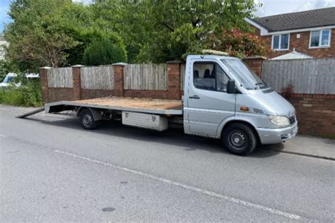 MERCEDES SPRINTER RECOVERY Truck 2005 Xlwb 17Ft Bed No Mot New Clutch