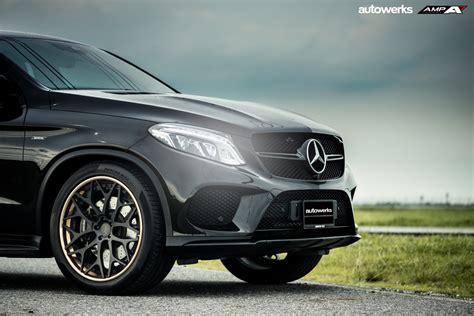 Mercedes GLE 450 on AMP-10V 3-Piece forged wheels! Matte Black/ High Luster Bronze | Luxury4Play.com