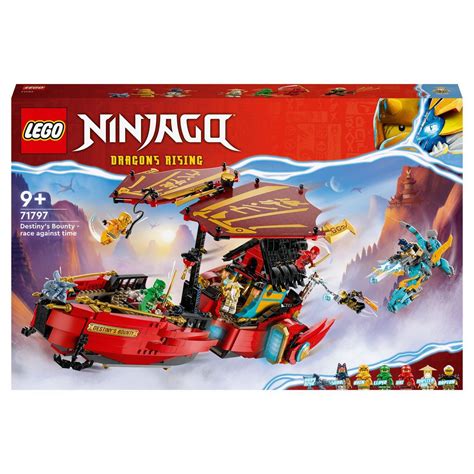 Lego Ninjago Le Qg Des Ninjas La Course Contre La Montre