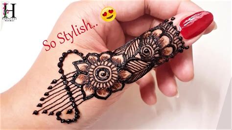 Most Attractive Thumb Mehndi Design Latest Finger Mehndi Designs Hummairas Mehndi Youtube