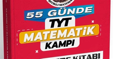 Bıyıklı Matematik 55 Günde TYT Matematik Kampı Video Ders Kitabı