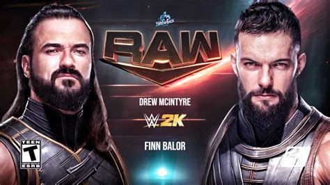 WWE Throwback Wilson Finn Balor Vs Drew McIntyre Epic Showdown Full