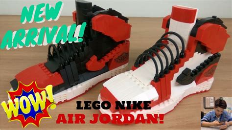 Lego Nike Air Jordan Unboxing Block Show Basketball Shoes Balody