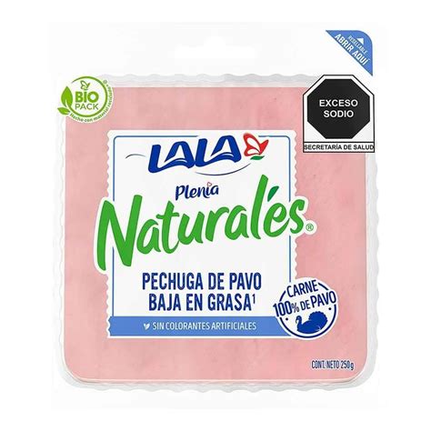 Pechuga De Pavo Lala Plenia Naturales 250 G Walmart