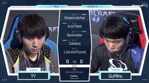 Gsl Season Code S Ro Day Match Ty Vs Gumiho Youtube