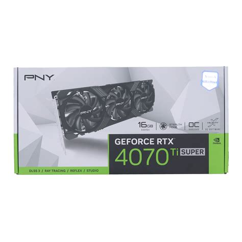 VGA การดแสดงผล PNY GEFORCE RTX 4070 TI SUPER 16GB VERTO OVERCLOCKED