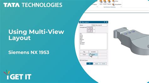 How To Use Multi View Layout In Mbd Nx Series Youtube