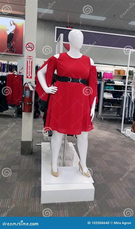 Target`s Plus Size Mannequin Editorial Image Image Of Store Hanover