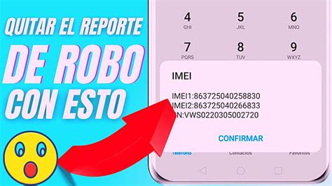 Como Quitar El Reporte De Imei En Sencillos Pasos Solucion