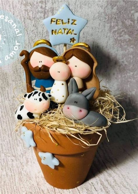 Pin By Eliana Valverde On Porcelana Fria Polymer Clay Christmas Clay