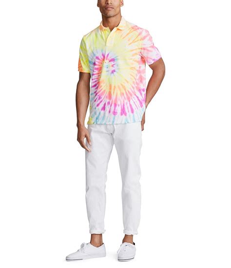 Polo Ralph Lauren Tie Dyed Polo For Men Save Lyst