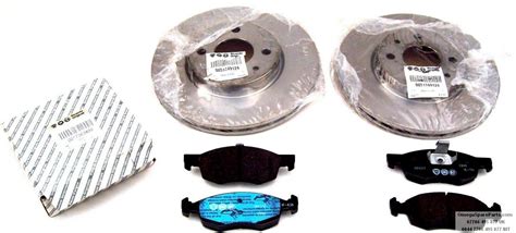 Fiat Doblo Brake Disc And Pad Kit Genuine Front