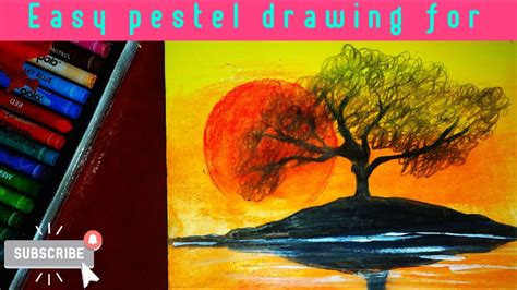 Easy Oil Pestel Drawing For Beginners Fine Arts Scpg Art Drawing Painting Art Aftab