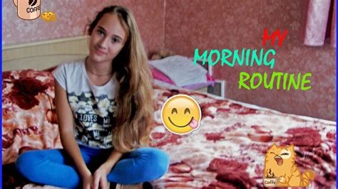 My Morning Routine Моё утро на каникулах