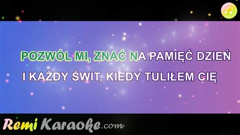 Krawczyk Pozw L Mi Karaoke Remikaraoke Youtube