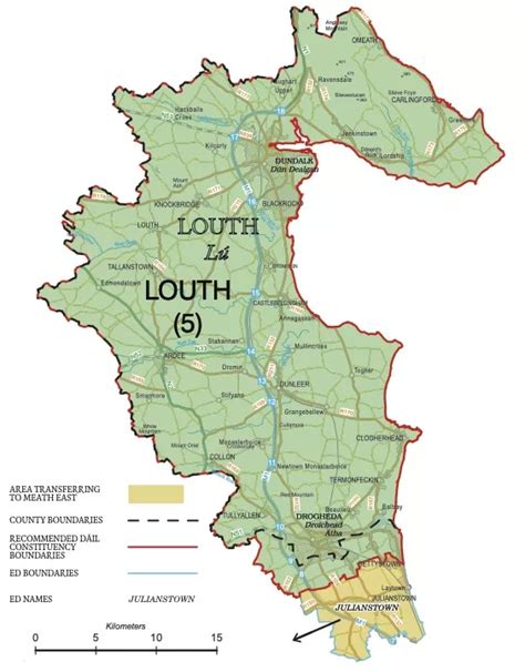 Irelands New Electoral Map See How Your Area Is Affected After