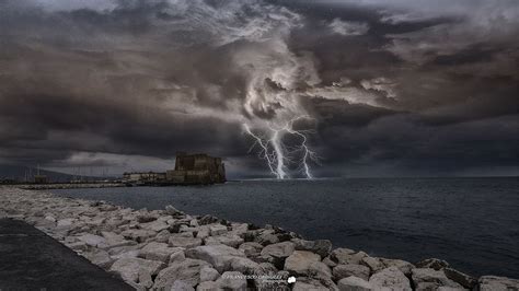 Tempesta In Mare Napoli Paesaggi Tempesta Sfondi