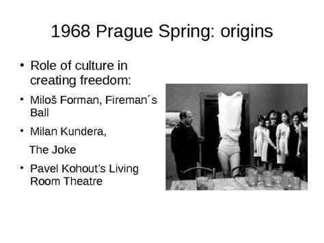 Czechoslovakia: ‘The Prague Spring’, 1968 Prague is