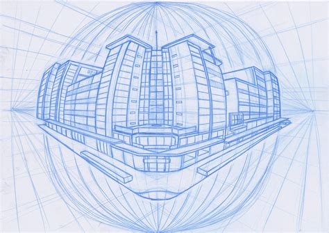 Four Point Perspective City Block by scruffbot on DeviantArt