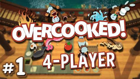 Overcooked 1 Save The World With Cooking 4 Player Overcooked Co