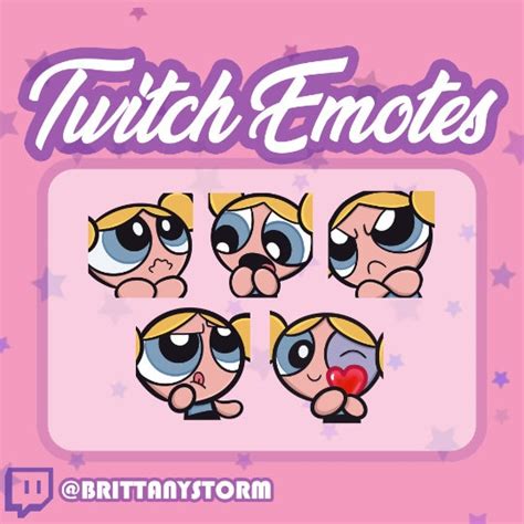 Twitch Emote Bubbles Emote Pack - Etsy