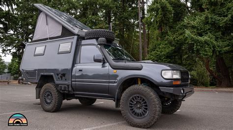 Custom 4x4 Overland Camper Their Toyota Land Cruiser Off Grid Tiny