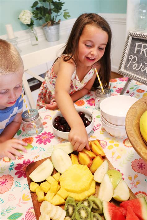 Summer Tradition: A Fruit Party! – At Home With Natalie