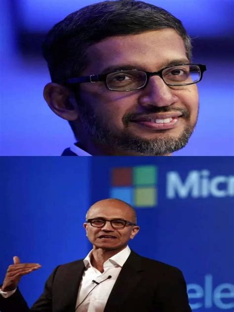 Sundar Pichai To Satya Nadella These Indian Origin Ceos Are Ruling The