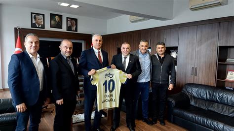 Fenerbahçeliler Derneği nden Olgun Amcaoğlu na ziyaret Gündem