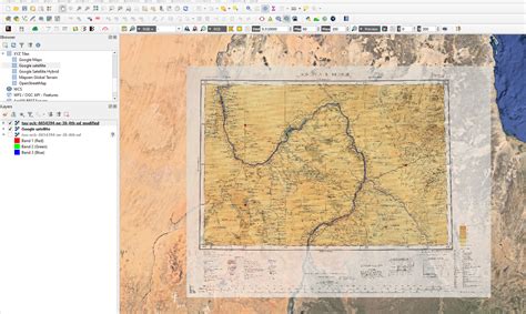 Georeferencing Scanned Maps In Qgis Using Graticules Geography Realm