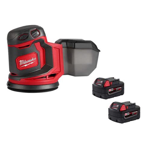 Milwaukee M18 18V Lithium Ion Cordless 5 In Random Orbit Sander With