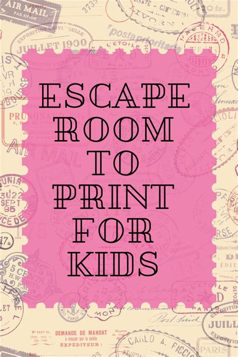 Christian Escape Room Printable Printable Word Searches