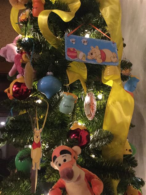 The Winnie The Pooh Christmas Tree Has Been Decorated