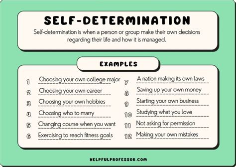 15 Self Determination Examples 2024