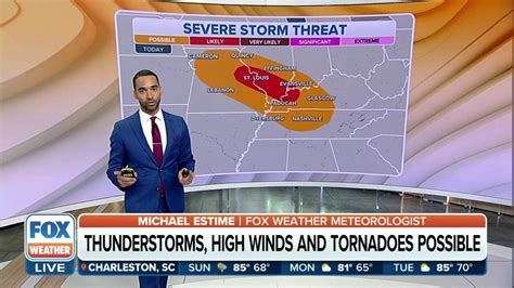 Severe Storms With Damaging Winds Hail Threaten Midwest On Mothers