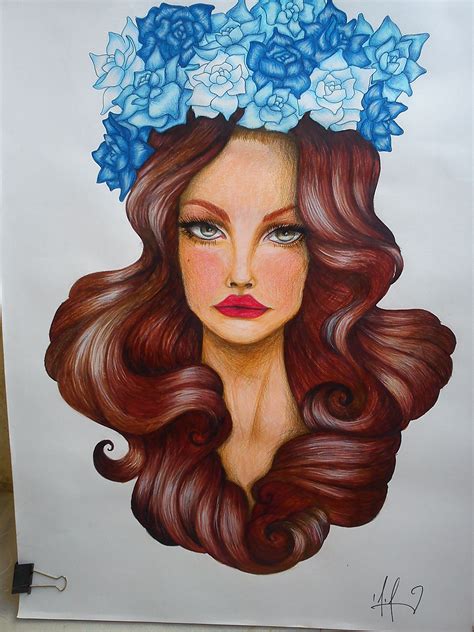 Lana Del Rey - fan art on Behance