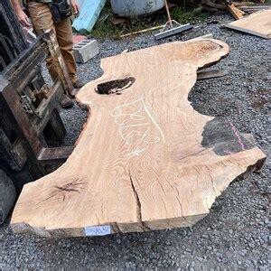 Live Edge White Oak Slab Etsy