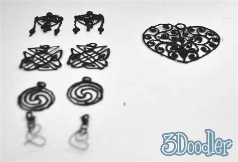 3D Pen Jewelry Templates