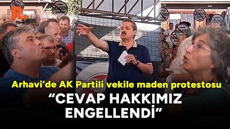 Arhavide Ak Partili Vekile Protesto Biz Bu Filmi Defalarca Izledik