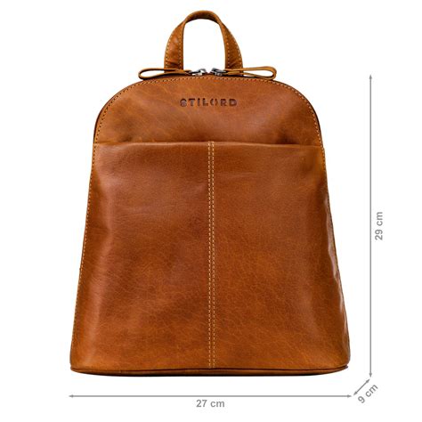 Olivia Small Leather Backpack Ladies Stilord