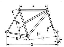 Taglie e misure del telaio della bici da città e viaggio